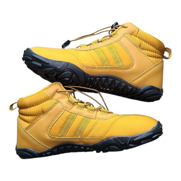 New Winter/ Fall Outdoor Boots Mustard Yellow Unisex Barefoot Shoes Size EU 35 - Picture 5 of 12